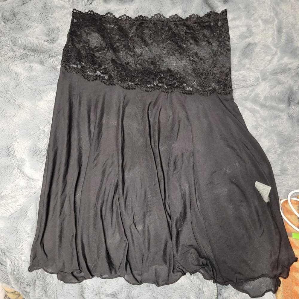 sheer skirt